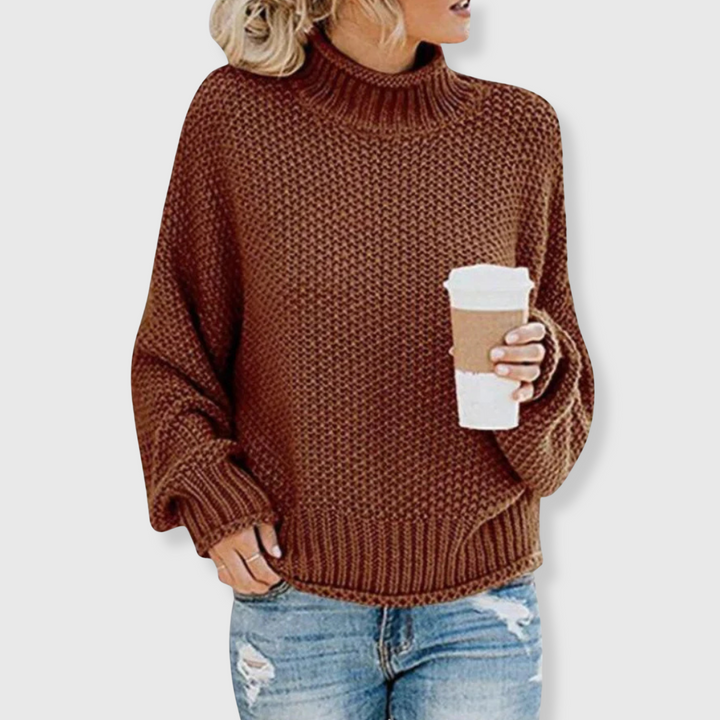 Mia™  | Elegantni pulover s dolčevitom