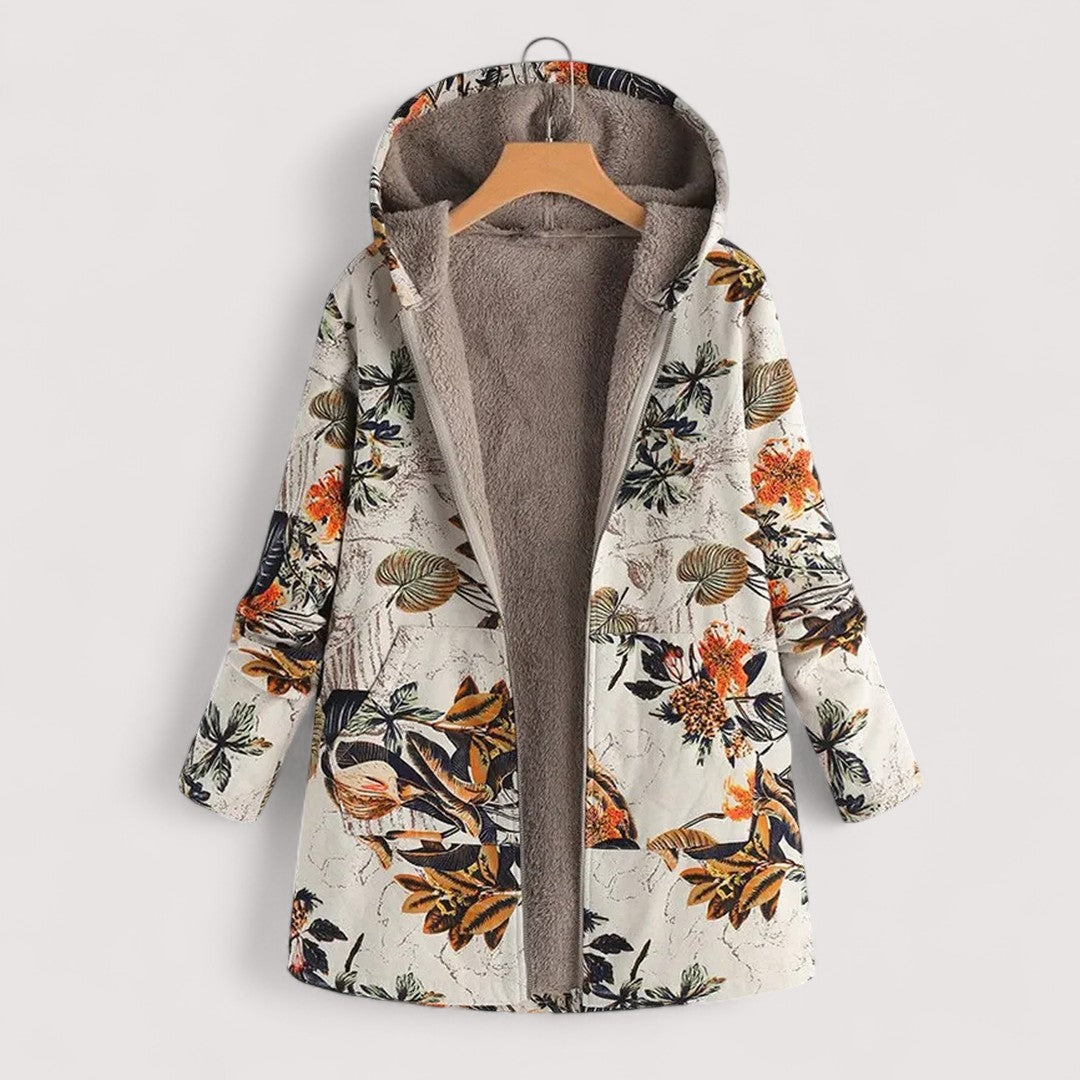 Danica™ | Ultra lagana jesenska jakna s cvjetnim uzork