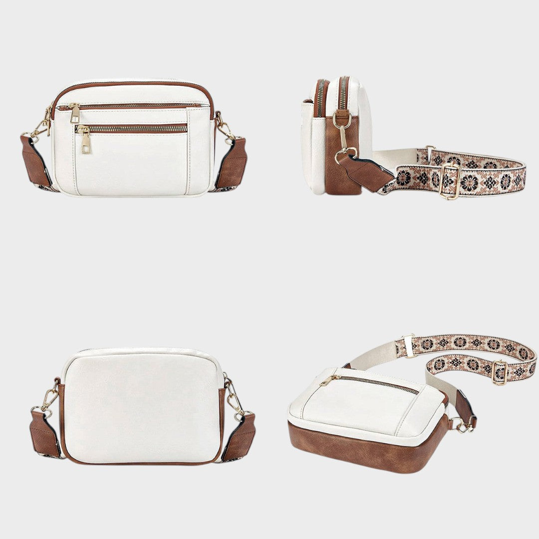 Rita - Raffinirana Kožna Torba na Ramenu