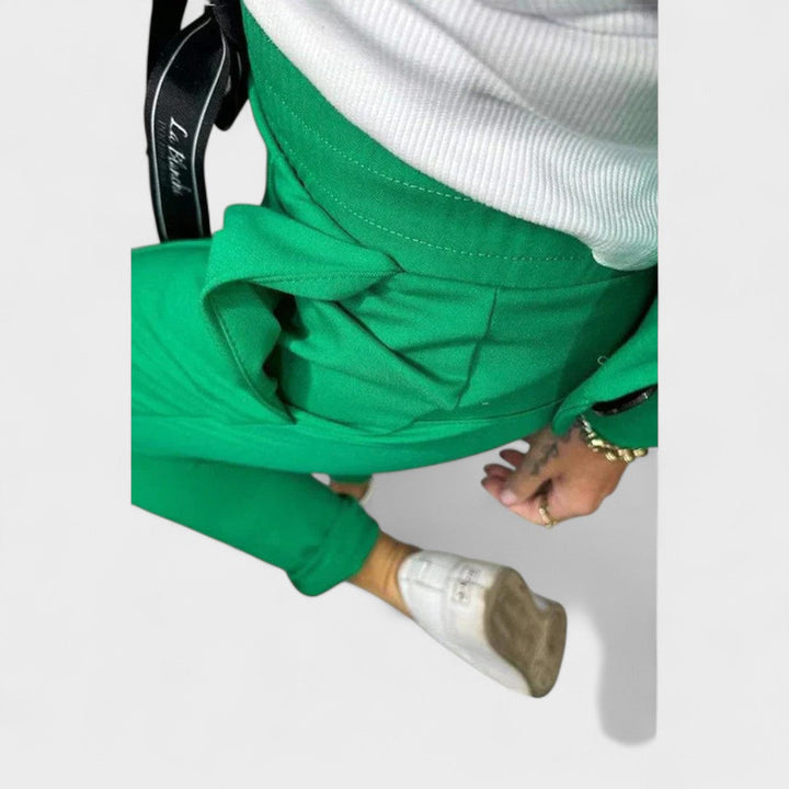 Nika – Prilagođeni komplet: mekani sako i široke hlače